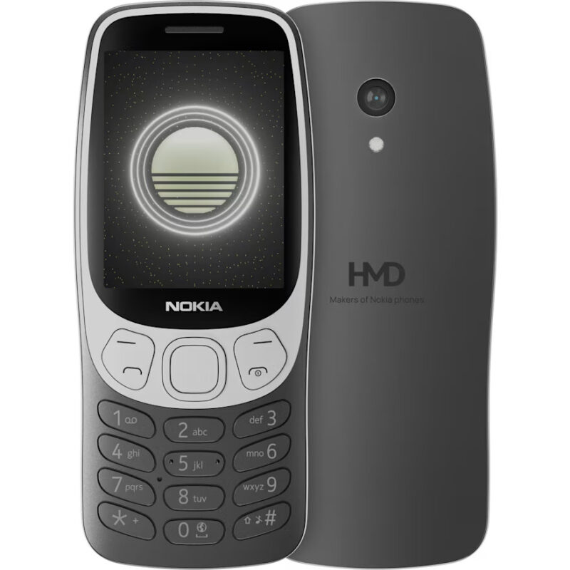 Nokia-3210-2024-GrungeBlack-FrontBack-Int Nokia 3210 4G